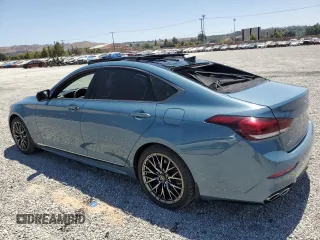 2018 Genesis G80 3.3T Sport with VIN KMHGN4JB8JU226624, listed as a Copart auction lot 66974224 with 67,392 mi miles and Salvage Title. Bid and sale history available at carsss.com. Image 2.