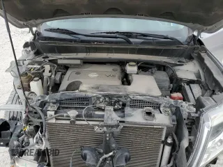 2016 Nissan Pathfinder SV with VIN 5N1AR2MN9GC637002, listed as a Copart auction lot 53257125 with 148,651 mi miles and Salvage Title. Bid and sale history available at carsss.com. Image 12.