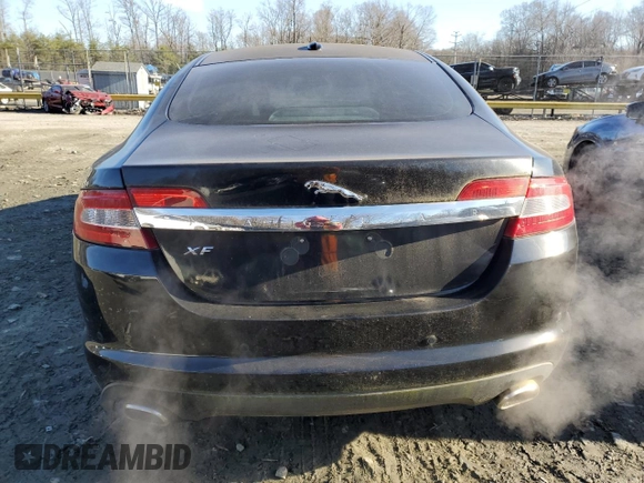 2011 Jaguar XF with VIN SAJWA0FB1BLS11663, listed as a Copart auction lot 86183224 with 170,339 mi miles and Clean Title. Bid and sale history available at carsss.com. Image 6.