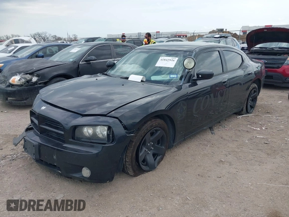 2009 Dodge Charger Police with VIN 2B3KA43T09H571873, listed as a IAAI auction lot 41842926 with 137,004 mi miles and . Bid and sale history available at carsss.com. Image 2.