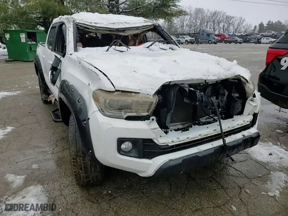 2016 Toyota Tacoma SR with VIN 5TFCZ5AN0GX003282, listed as a Copart auction lot 44726635 with 0 mi miles and Salvage Title. Bid and sale history available at carsss.com. Image 11.
