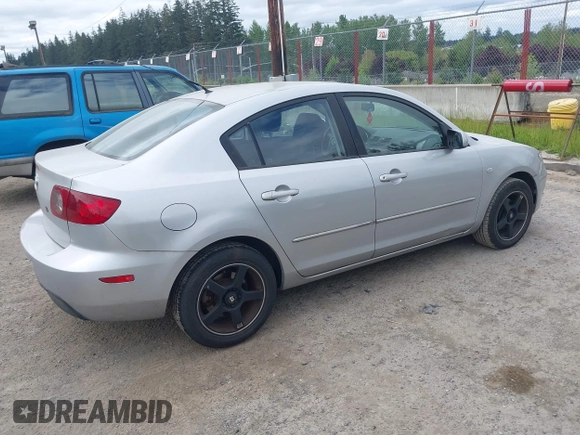 2006 Mazda 3 i Touring with VIN JM1BK32F261444957, listed as a IAAI auction lot 42207822 with 222,142 mi miles and . Bid and sale history available at DreamBid. Image 4.