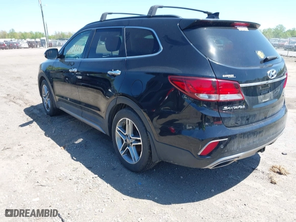 2017 Hyundai Santa Fe Limited Ultimate with VIN KM8SRDHF4HU196538, listed as a IAAI auction lot 41957724 with 115,305 mi miles. Bid and sale history available at carsss.com. Image 3.