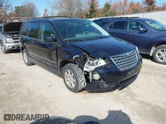 2010 Chrysler Town & Country Touring with VIN 2A4RR5D16AR142271, listed as a IAAI auction lot 41733399 with 181,352 mi miles. Bid and sale history available at carsss.com. Image 1.
