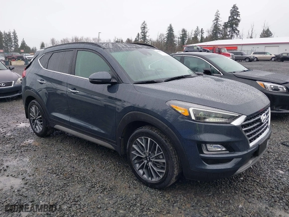 2021 Hyundai Tucson Sport with VIN KM8J3CAL0MU287789, listed as a IAAI auction lot 41848291 with 39,457 mi miles. Bid and sale history available at carsss.com. Image 1.