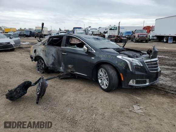2018 Cadillac XTS Luxury with VIN 2G61M5S34J9176802, listed as a Copart auction lot 84837364 with Not provided miles and Non repairable. Bid and sale history available at DreamBid. Image 4.