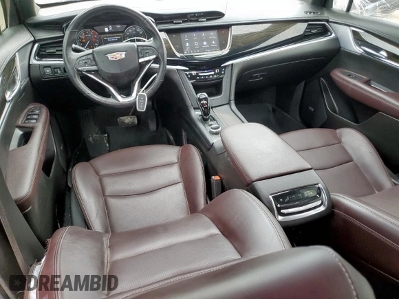 2024 Cadillac XT6 FWD Premium Luxury with VIN 1GYKPCRS7RZ709179, listed as a Copart auction lot 62374585 with 19,442 mi miles and Salvage title. Bid and sale history available at DreamBid. Image 8.