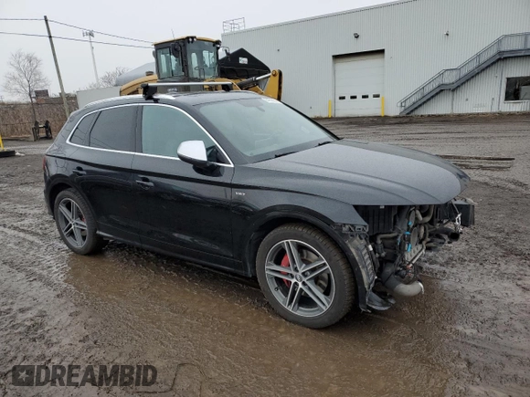 2018 Audi SQ5 with VIN WA1C4BFY1J2074523, listed as a Copart auction lot 84506844 with 125,172 mi miles and Salvage Title. Bid and sale history available at DreamBid. Image 4.