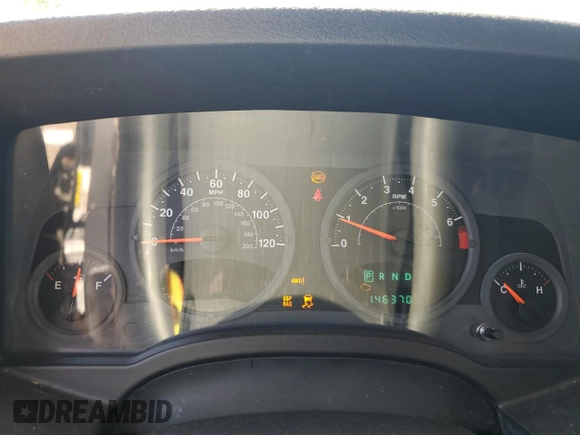 2007 Jeep Compass Sport with VIN 1J8FF47W97D431474, listed as a Copart auction lot 53713045 with 146,370 mi miles and Salvage Title. Bid and sale history available at carsss.com. Image 9.