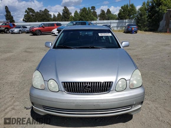 2003 Lexus GS 300 z VIN JT8BD69S830176110, wystawiony jako Copart lot #56330435 z przebiegiem 294 216 mil mil oraz Szkoda całkowita • Salvage title. Historia ofert i sprzedaży dostępna na DreamBid. Obrazek 5.