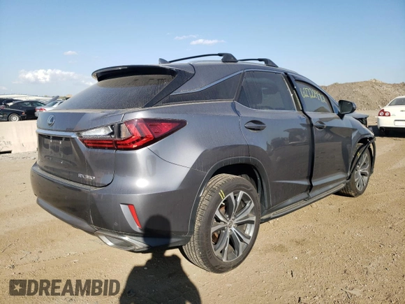 2017 Lexus RX with VIN 2T2BZMCA3HC075590, listed as a Copart auction lot 62722992 with 34,527 mi miles. Bid and sale history available at carsss.com. Image 4.