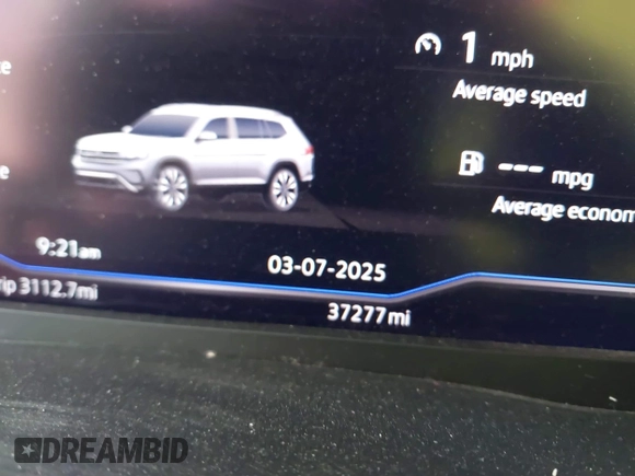 2023 Volkswagen Atlas SE with VIN 1V2WP2CA1PC514131, listed as a IAAI auction lot 41730209 with 37,277 mi miles and . Bid and sale history available at DreamBid. Image 15.