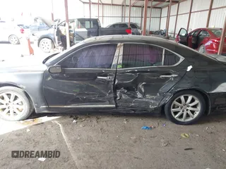 2008 Lexus LS 460 with VIN JTHBL46F185063026, listed as a IAAI auction lot 41630148 with 184,043 mi miles and . Bid and sale history available at carsss.com. Image 14.