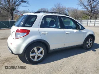 2007 Suzuki SX4 with VIN JS2YB413175107347, listed as a Copart auction lot 50371565 with 109,671 mi miles and Salvage Title. Bid and sale history available at carsss.com. Image 3.