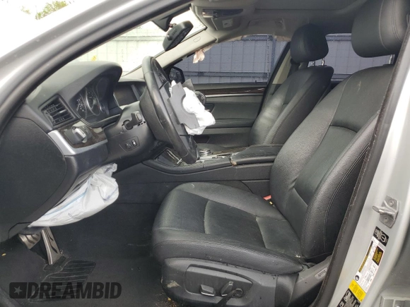 2014 BMW 5 Series 535i xDrive with VIN WBA5B3C5XED537318, listed as a Copart auction lot 55570655 with Not provided miles and Non repairable. Bid and sale history available at DreamBid. Image 7.