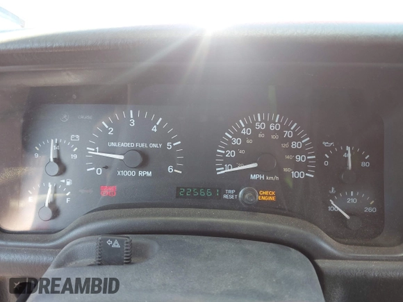 1999 Jeep Cherokee Sport with VIN 1J4FT68S1XL504294, listed as a IAAI auction lot 42509063 with 225,661 mi miles and . Bid and sale history available at DreamBid. Image 7.
