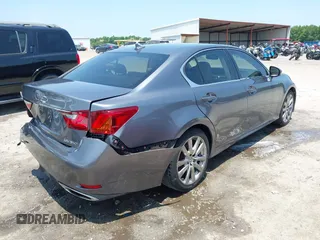 2013 Lexus GS 350 with VIN JTHBE1BL0D5000790, listed as a IAAI auction lot 42414239 with 154,623 mi miles and . Bid and sale history available at DreamBid. Image 4.