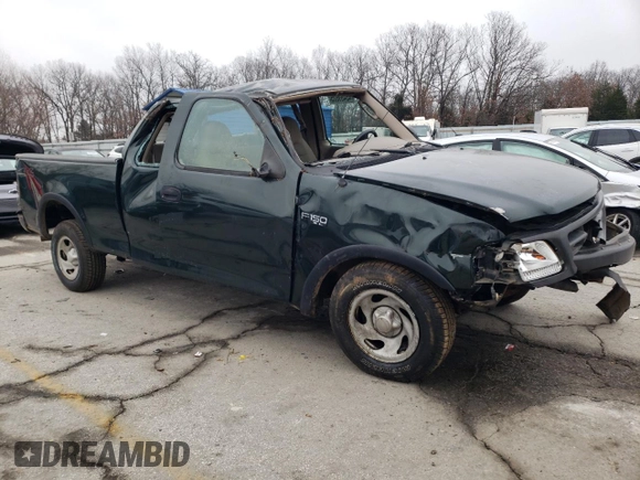 2003 Ford F-150 XL with VIN 2FTRX18WX3CA84696, listed as a Copart auction lot 43469825 with 0 mi miles and Salvage Title. Bid and sale history available at carsss.com. Image 4.