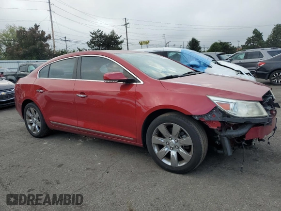 2013 Buick LaCrosse Premium 1 with VIN 1G4GF5E38DF302518, listed as a Copart auction lot 72931964 with 112,473 mi miles and Salvage Title. Bid and sale history available at DreamBid. Image 4.
