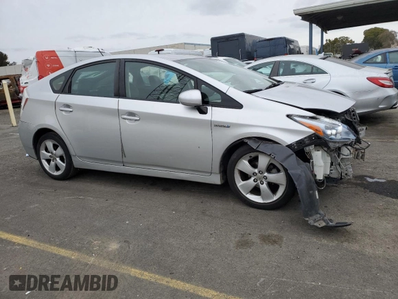 2010 Toyota Prius II with VIN JTDKN3DU3A0046125, listed as a Copart auction lot 45037195 with 137,728 mi miles and Salvage Title. Bid and sale history available at DreamBid. Image 4.
