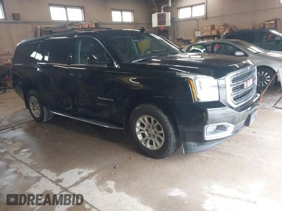 2017 GMC Yukon XL SLT with VIN 1GKS2GKC9HR320853, listed as a IAAI auction lot 41935263 with 83,985 mi miles. Bid and sale history available at carsss.com. Image 1.