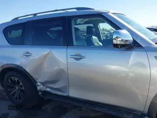 2018 Nissan Armada Platinum with VIN JN8AY2NF8J9331724, listed as a IAAI auction lot 41761151 with 64,975 mi miles. Bid and sale history available at carsss.com. Image 13.