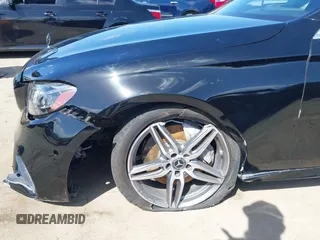 2018 Mercedes-Benz E-Class E 300 with VIN WDDZF4JB1JA320099, listed as a IAAI auction lot 41947023 with 109,868 mi miles. Bid and sale history available at carsss.com. Image 18.