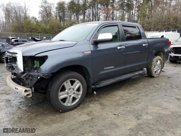 2010 Toyota Tundra 4WD Truck LTD with VIN 5TFHY5F13AX119064, listed as a Copart auction lot 84486394 with 302,362 mi miles and Salvage Title. Bid and sale history available at carsss.com. Image 1.