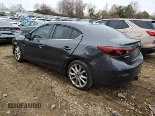 2014 Mazda 3 S Touring with VIN JM1BM1V30E1142940, listed as a Copart auction lot 82905173 with Not Provided miles and Salvage Title. Bid and sale history available at DreamBid. Image 2.