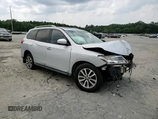 2013 Nissan Pathfinder SL with VIN 5N1AR2MN4DC600712, listed as a Copart auction lot 57294675 with Not provided miles and Salvage title. Bid and sale history available at DreamBid. Image 14.