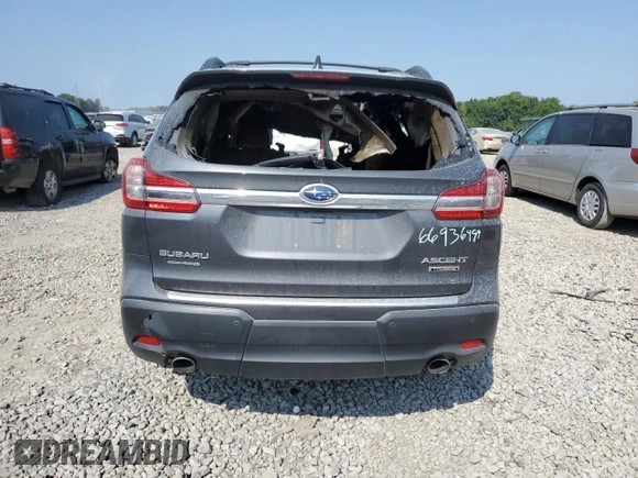2022 Subaru Ascent Touring with VIN 4S4WMARD8N3409049, listed as a Copart auction lot 66936494 with Not provided miles and Non repairable. Bid and sale history available at DreamBid. Image 6.