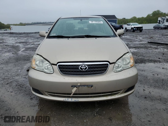 2008 Toyota Corolla CE with VIN 1NXBR32E98Z960779, listed as a Copart auction lot 56126505 with 205,846 mi miles and Clean Title. Bid and sale history available at DreamBid. Image 5.