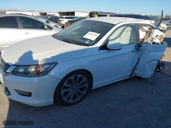 2014 Honda Accord Sedan Sport with VIN 1HGCR2F53EA245136, listed as a IAAI auction lot 41827561 with 169,286 mi miles. Bid and sale history available at carsss.com. Image 17.