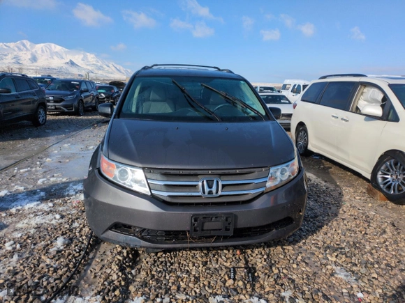 2013 Honda Odyssey EX with VIN 5FNRL5H40DB076506, listed as a Copart auction lot 45609935 with 170,046 mi miles and Salvage Title. Bid and sale history available at carsss.com. Image 5.