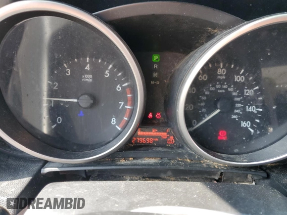 2014 Mazda 5 Sport with VIN JM1CW2BL2E0165103, listed as a Copart auction lot 60730855 with 279,698 mi miles and Clean title. Bid and sale history available at DreamBid. Image 9.