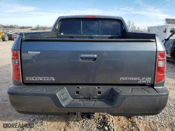 2010 Honda Ridgeline RTS with VIN 5FPYK1F47AB013335, listed as a Copart auction lot 45019354 with 145,661 mi miles and Salvage Title. Bid and sale history available at carsss.com. Image 6.