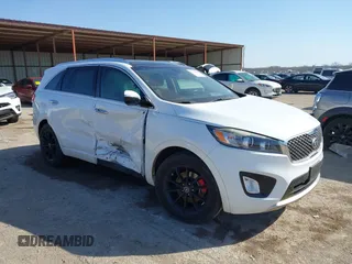 2018 Kia Sorento SX with VIN 5XYPK4A52JG406562, listed as a IAAI auction lot 41768615 with 129,294 mi miles and . Bid and sale history available at DreamBid. Image 1.