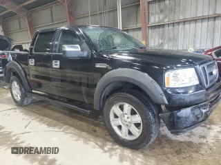 2006 Ford F-150 XLT with VIN 1FTPW14546FA00081, listed as a Copart auction lot 63607045 with 106,828 mi miles and Salvage title. Bid and sale history available at DreamBid. Image 4.