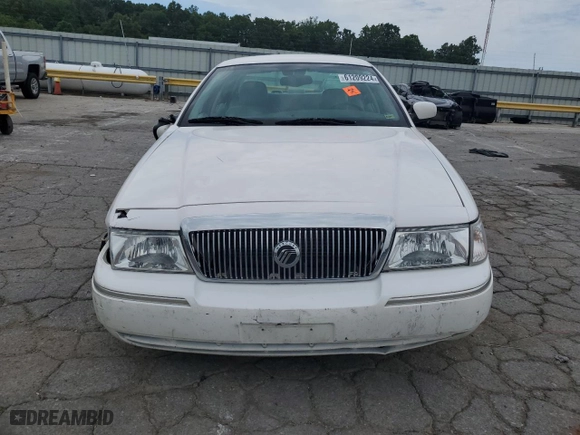 2004 Mercury Grand Marquis LS Premium with VIN 2MEFM75W34X667347, listed as a Copart auction lot 61209224 with 129,345 mi miles and Salvage Title. Bid and sale history available at carsss.com. Image 5.
