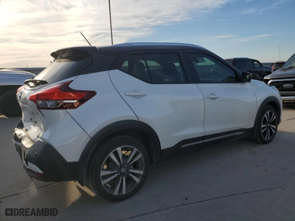 2020 Nissan Kicks SR with VIN 3N1CP5DV8LL528133, listed as a Copart auction lot 87854865 with 90,964 mi miles and Salvage Title. Bid and sale history available at carsss.com. Image 3.