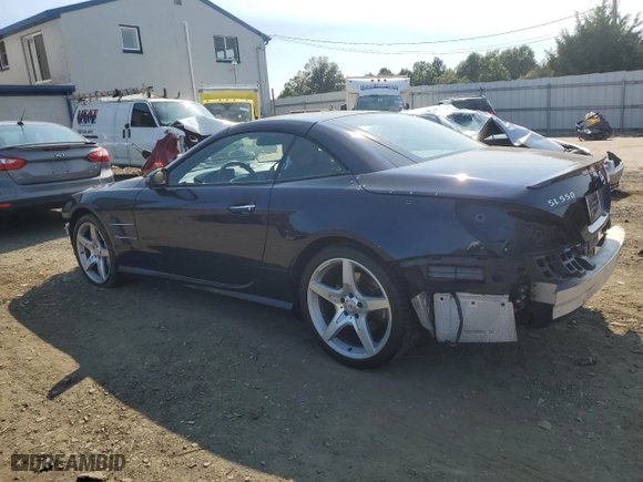 2013 Mercedes-Benz SL-Class SL 550 with VIN WDDJK7DA4DF013708, listed as a Copart auction lot 69295164 with 54,285 mi miles and Salvage Title. Bid and sale history available at carsss.com. Image 2.