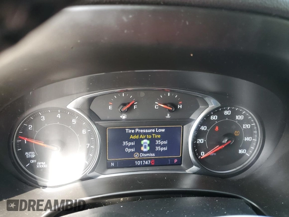 2020 GMC Terrain SLT with VIN 3GKALPEV0LL256076, listed as a Copart auction lot 61774535 with 101,747 mi miles and Salvage title. Bid and sale history available at DreamBid. Image 9.