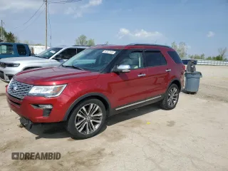 2019 Ford Explorer Platinum z VIN 1FM5K8HT1KGA40736, wystawiony jako Copart lot #54357915 z przebiegiem 67 164 mil mil oraz Szkoda całkowita • Salvage title. Historia ofert i sprzedaży dostępna na DreamBid. Obrazek 1.
