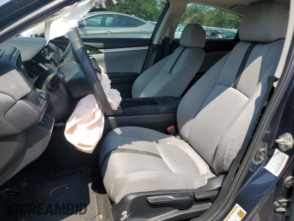 2017 Honda Civic Sedan EX-T with VIN 19XFC1F32HE026353, listed as a Copart auction lot 67350684 with 0 mi miles and Salvage Title. Bid and sale history available at carsss.com. Image 7.