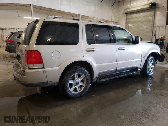 2004 Lincoln Aviator Luxury with VIN 5LMEU88HX4ZJ26458, listed as a Copart auction lot 52977254 with Not provided miles and Non repairable. Bid and sale history available at DreamBid. Image 3.