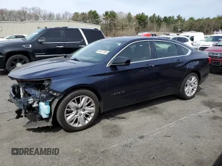 2015 Chevrolet Impala LS with VIN 2G11X5SL9F9151642, listed as a Copart auction lot 54407705 with 213,109 mi miles and Salvage Title. Bid and sale history available at DreamBid. Image 1.