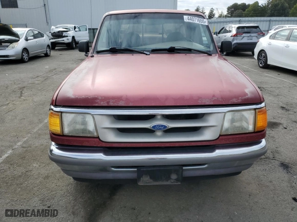 1997 Ford Ranger XL with VIN 1FTCR14A6VPA75280, listed as a Copart auction lot 44071655 with 234,088 mi miles and Clean Title. Bid and sale history available at carsss.com. Image 5.