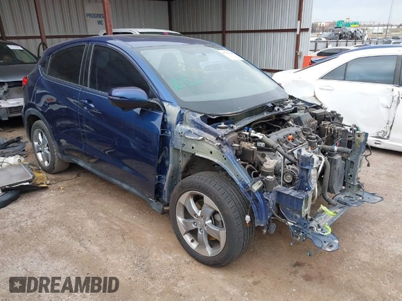 2017 Honda HR-V EX with VIN 3CZRU5H56HG702205, listed as a IAAI auction lot 41785535 with 85,833 mi miles. Bid and sale history available at carsss.com. Image 1.
