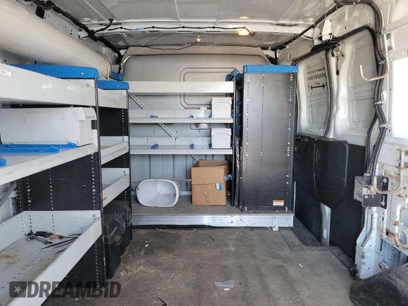2015 Ford Transit Cargo with VIN 1FTNR1ZM2FKA45204, listed as a IAAI auction lot 42304858 with 137,661 mi miles and . Bid and sale history available at DreamBid. Image 17.