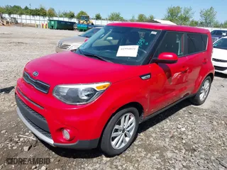 2018 Kia Soul + with VIN KNDJP3A53J7612357, listed as a IAAI auction lot 41994031 with 147,353 mi miles. Bid and sale history available at carsss.com. Image 21.